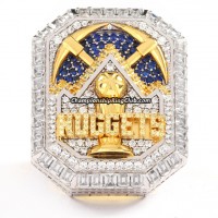 2023 Denver Nuggets Championship Ring(Rotatable top/Removable side/Deluxe)